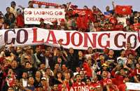 Love You Till The End: Lajong Supporters In Full Voice Despite Defeat (Mango Peel)