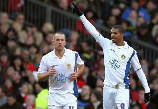 FA Cup: Jermaine Beckford, Manchester United - Leeds (Getty Images)