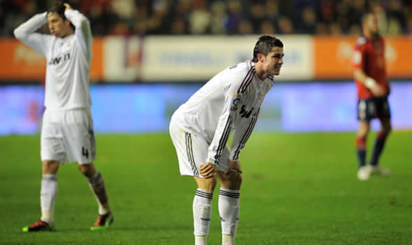 Sergio Ramos, Cristiano Ronaldo,  Osasuna, Real Madrid (Getty Images)