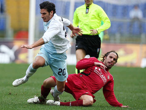 Floccari & Marchini - Lazio-Livorno - Serie A (Getty Images)
