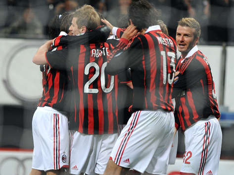 Esultanza Milan - Milan-Genoa- Serie A (Getty Images)