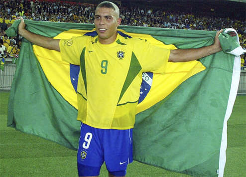 Brasiliens Nationalstürmer Ronaldo (Getty Images/Bongarts)