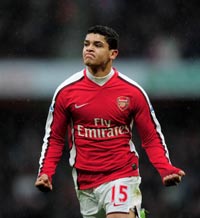 EPL: Denilson, Arsenal - Everton (Getty Images)