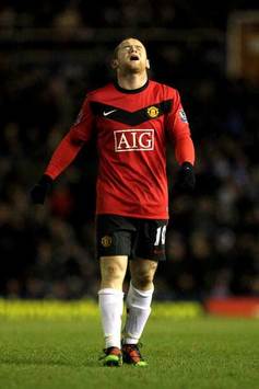 EPL: Wayne Rooney, Birmingham City v Manchester United (Getty Images)