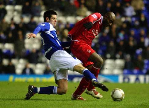FA Cup: Scott Dann - Dele Adebola, Birmingham City v Nottingham Forest City (Getty Images)
