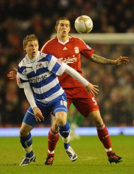 FA Cup: Daniel Agger - Simon Church, Liverpool - Reading (Getty Images)
