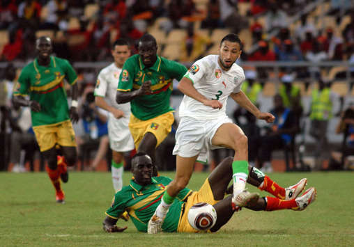 Afrika Kupası 2010: Nadir Belhadj (Cezayir) - Mohammed Sissoko (Mali)