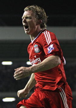 EPL: Dirk Kuyt, Liverpool v Tottenham (Getty Images)