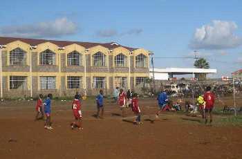 Children Playing In Nairobi
