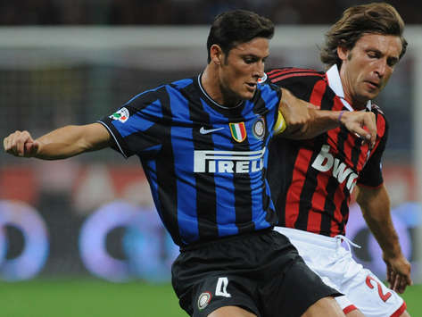 Zanetti & Pirlo - Inter-Milan (Getty Images)