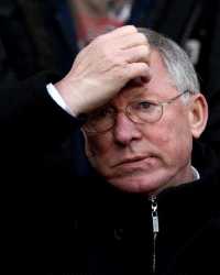 EPL: Alex Ferguson, Manchester United v Hull City (Getty Images)