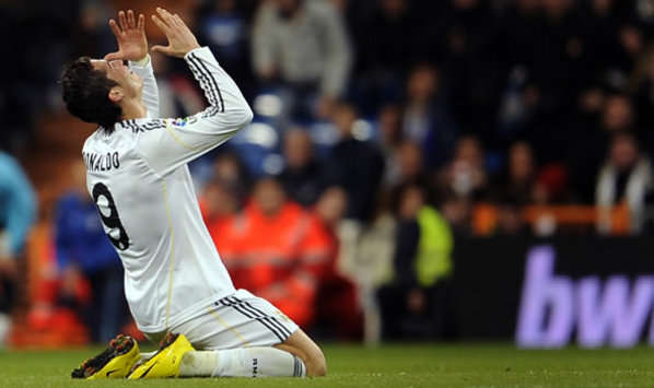 Cristiano Ronaldo, Real Madrid, Malaga (Getty Images)