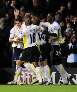 EPL: David Bentley, Tottenham Hotspur v Fulham (Getty Images)