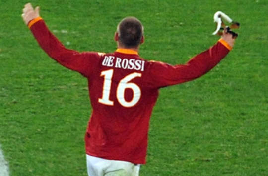 Daniele De Rossi festeggia