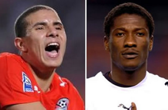 Zidan vs. Asamoah Gyan, duelo de estrellas del Egipto-Ghana en la Copa de África