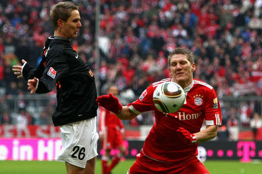 Almanya: Bungert (Mainz) - Schweinsteiger (Bayern Münih) (Getty Images)