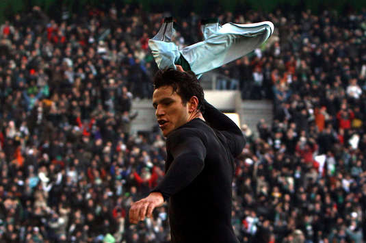 Gladbachs Bobadilla bejubelt seine beiden Treffer gegen Werder (Getty Images)