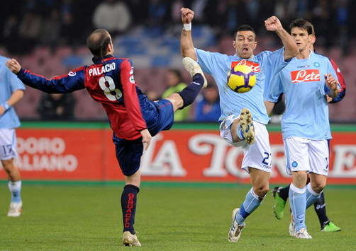 Palacio, Quagliarella - Napoli-Genoa - Serie A (Getty Images)