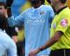 EPL: Emmanuel Adebayor, Manchester City v Portsmouth (Getty Images)