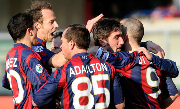 Bologna celebrating - Chievo-Bologna - Serie A (Getty Images)