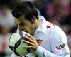 El delantero Álvaro Negredo, en acción con el Sevilla (Getty Images)