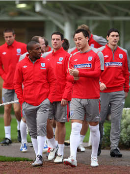 Wayne Bridge & John Terry, England (Getty Images)