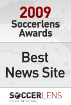 Soccerlens Award 2009 Best News Site