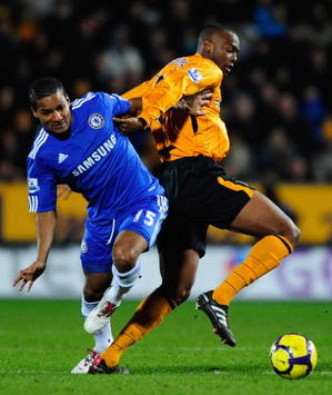 EPL: Florent Malouda - Steven Mouyokolo, Hull City v Chelsea (Getty Images)