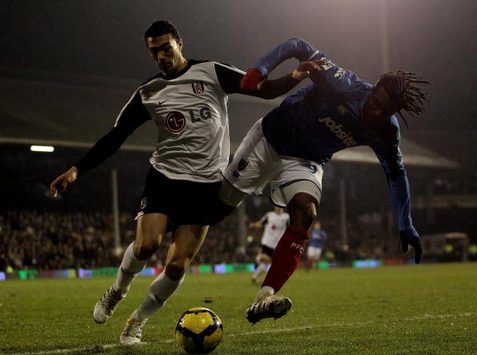 EPL: Stephen Kelly - Frederic Piquionne, Fulham - Portsmouth (Getty Images)