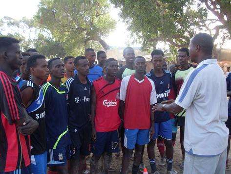 Somalia coach - Mohamed Abdulle Farayare