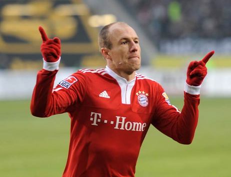 Arjen Robben, FC Bayern München (Bongarts/Getty)