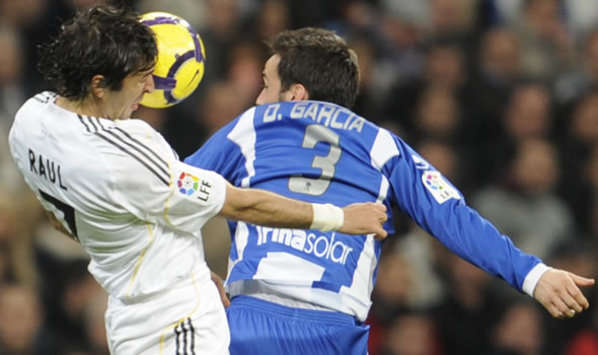 Raúl, David Garcia, Real Madrid, Espanyol (Getty Images)