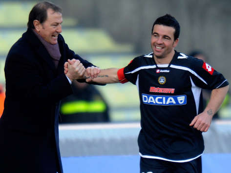 Gianni De Biasi & Antonio Di Natale - Udinese-Napoli - Serie A (Getty Images)