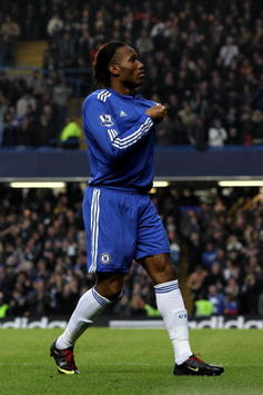 EPL: Didier Drogba, Chelsea v Arsenal (Getty Images)