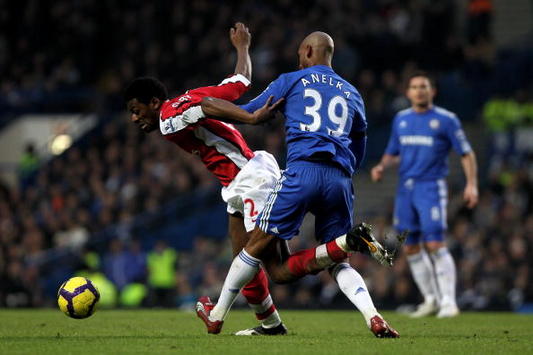 EPL: Abou Diaby - Nicolas Anelka, Chelsea v Arsenal (Getty Images)