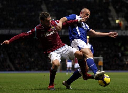 EPL: Alessandro Diamanti - Stephen Carr, West Ham United - Birmingham (Getty Images)