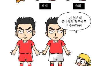 국대의 단색 유니폼 징크스