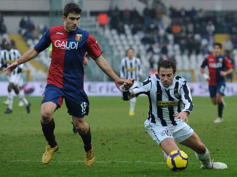Sokratis & Del Piero - Juventus-Genoa - Serie A (Getty Images)
