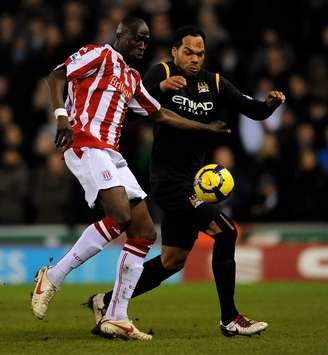 EPL: Mamady Sidibe - Joleon Lescott, Stoke City v Manchester City (Getty Images)