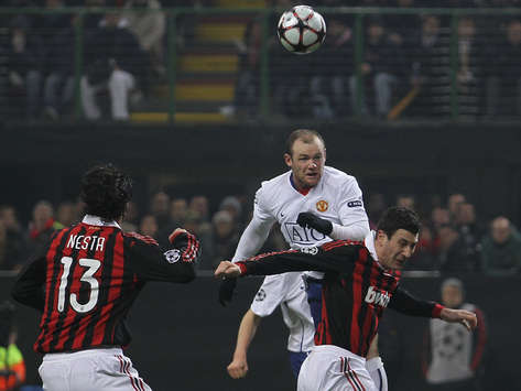 Wayne Rooney - Milan-Manchester United - Champions League (Getty Images)