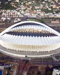 Moses Mabhida Stadium aerial - Durban