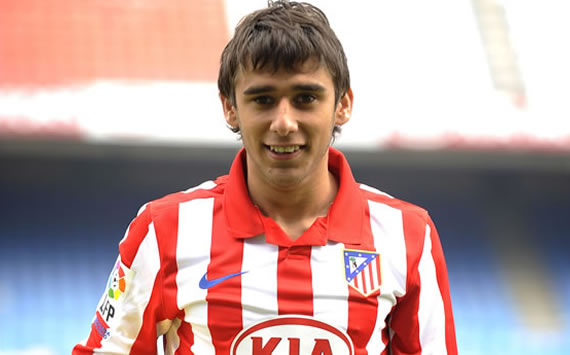 El centrocampista argentino Eduardo Salvio, del Atlético de Madrid (Getty Images)