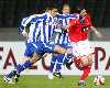 Europa League Hertha BSC Berlin ? Benfica Lissabon: Angel Di Maria & Cicero (Getty)