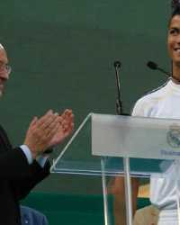 Florentino Perez, Cristiano Ronaldo, Real Madrid (Goal.com)