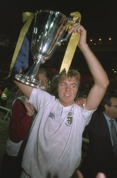 Tomas Brolin - Parma - Winners Cup 1993 (Getty Images)