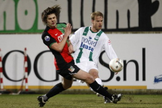NEC - FC Groningen, Stenman vs  Wellenberg (photo PROSHOTS)