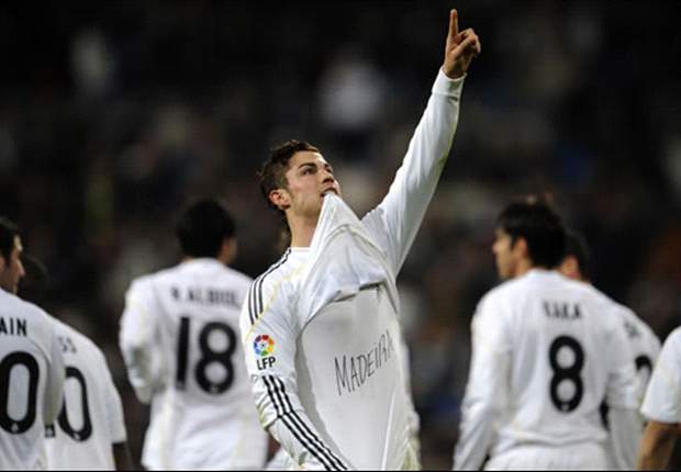 Statue Of Real Madrid's Cristiano Ronaldo Appears In City Plaza