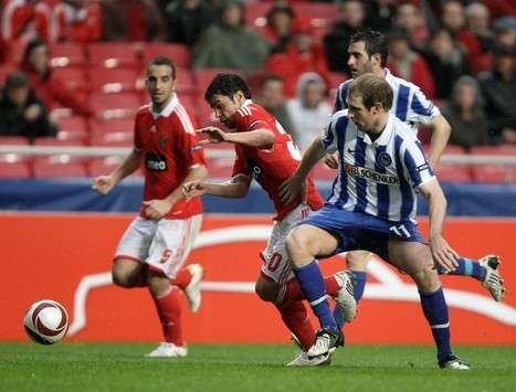 Hertha war chancenlos gegen Benfica Lissabon (Getty Images)