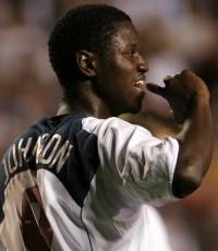 USA: American striker Eddie Johnson (ISI)