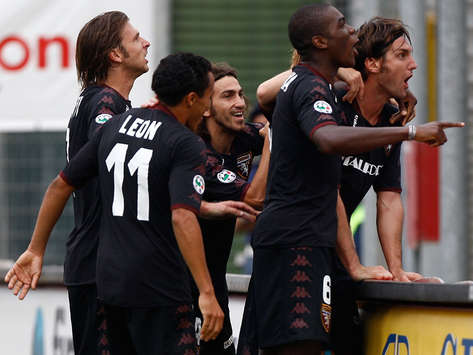 Un'esultanza dei giocatori del Torino (Getty Images)